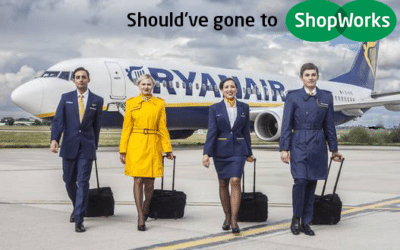 Ryanair mismanage holiday entitlement of staff and cancel hundreds of flights to compensate.