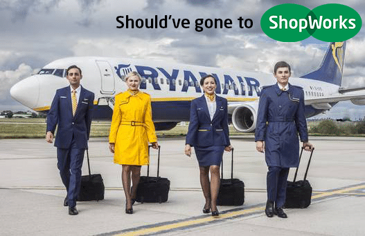 Ryanair mismanage holiday entitlement of staff and cancel hundreds of flights to compensate.